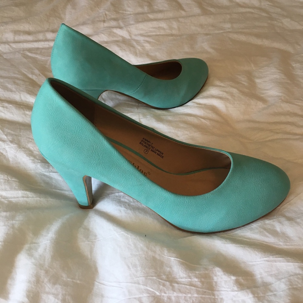 Modcloth In a Classic of Its Own Heel - Mint